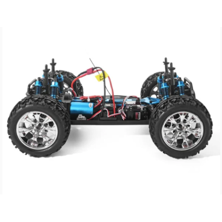 BRONTOSAURUS MONSTER TRUCK BLAU 1/10 - FLASH RC