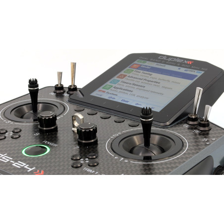 Duplex DS-24 II - Linea Carbonio Laccato grigio