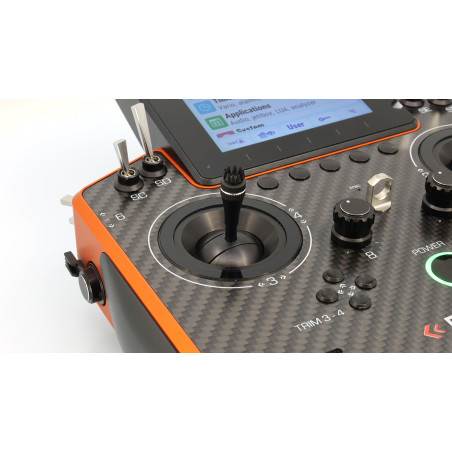 Duplex DS-24 II - Carbon Line Naranja anodizado