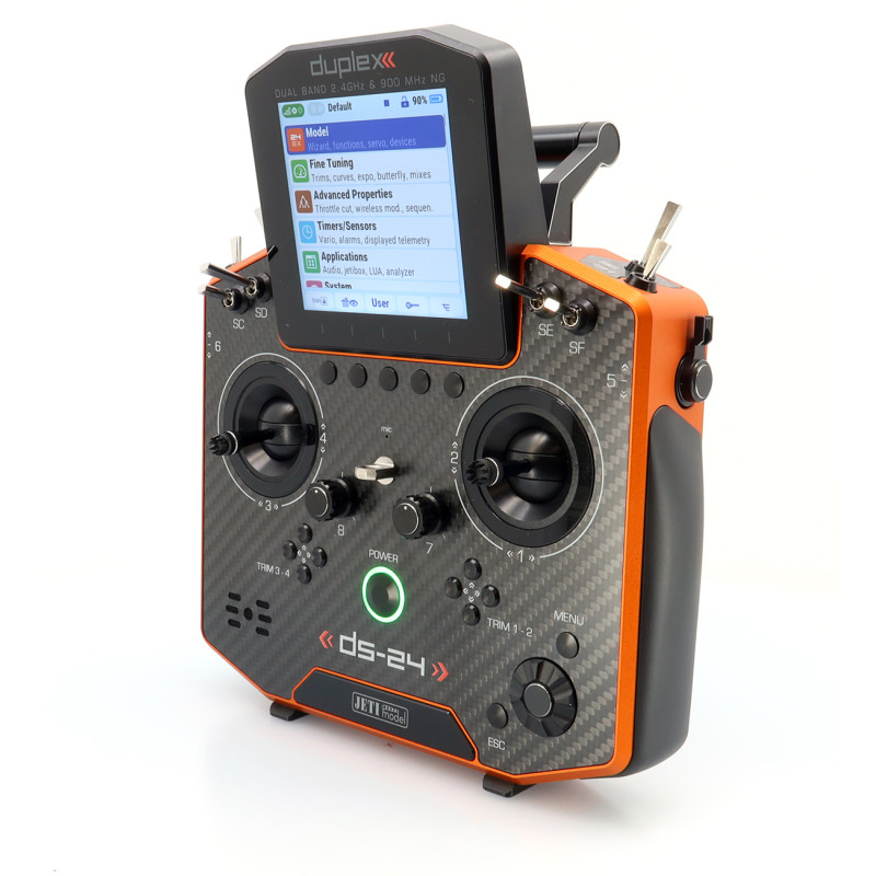 Duplex DS-24 II - Carbon Line Orange anodizé