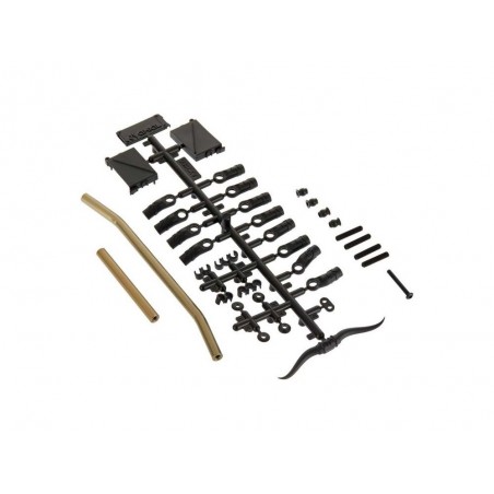 Piezas de coches RC - AXIAL AX31428 AR60 Kit de actualización de dirección de aluminio - FLASH RC