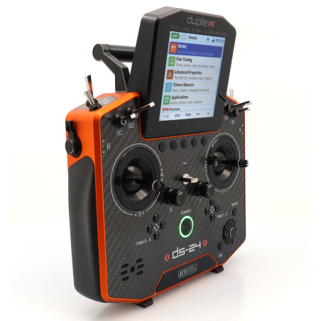 Duplex DS-24 II - Carbon Line Orange eloxiert