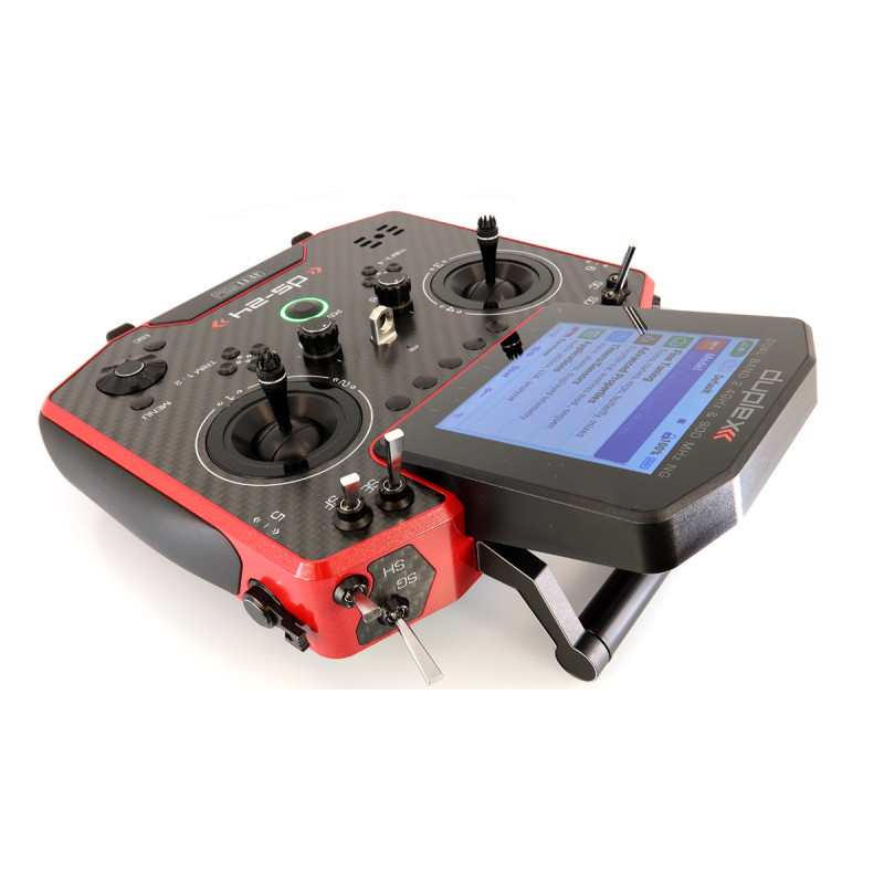 Duplex DS-24 II - Linea carbonio laccato rubino