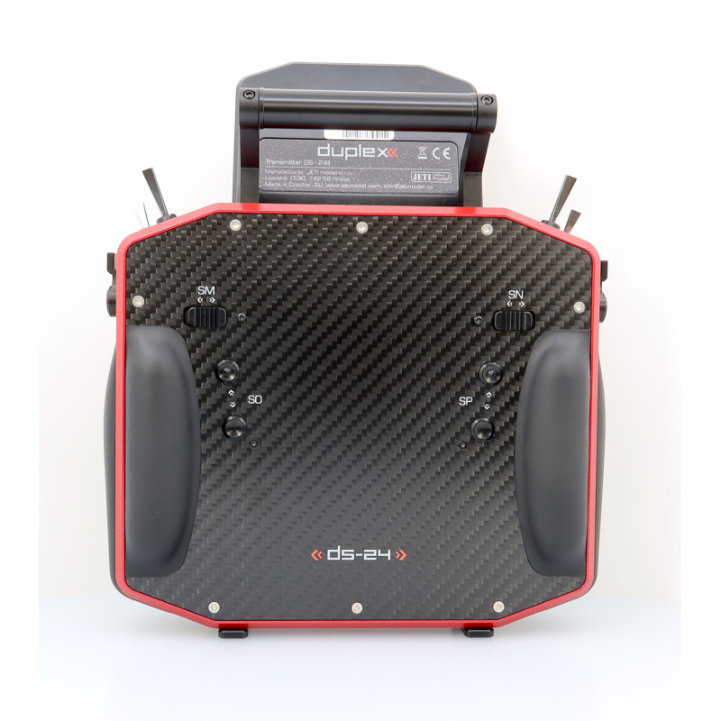 Duplex DS-24 II - Linea carbonio laccato rubino
