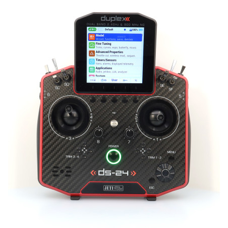 Duplex DS-24 II - Línea Carbono Rubí lacado