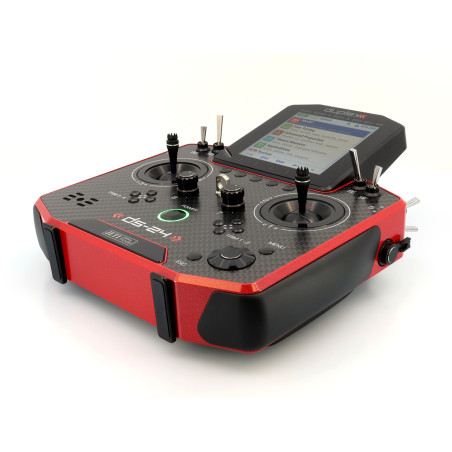 Duplex DS-24 II - Linea carbonio laccato rubino