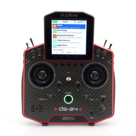 Duplex DS-24 II - Carbon Line Ruby lackiert