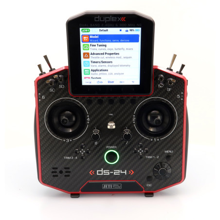 Duplex DS-24 II - Carbon Line Ruby lacquered
