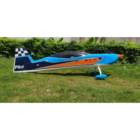 Pilot RC Aircraft - Extra NG 67" (1.70m) Orange and Blue