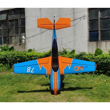 Pilot RC Flugzeug - Extra NG 67" (1,70m) Orange und Blau