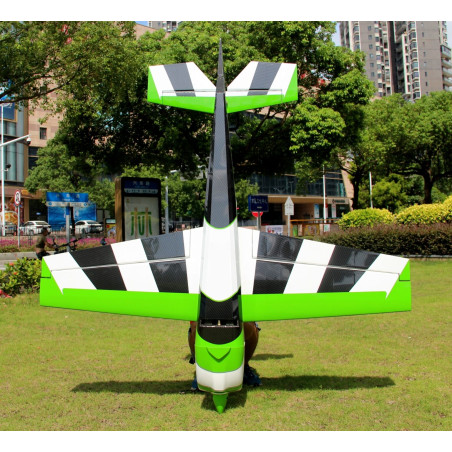 copy of Kunstflugzeuge EXTRA NG 78" - (Spannweite 1,97m) - grün weiß schwarz