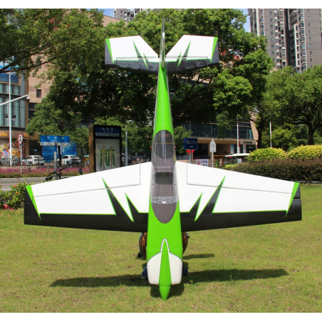 copy of Avion Voltige EXTRA NG 78" - (wingspan 1,97m) - green white black