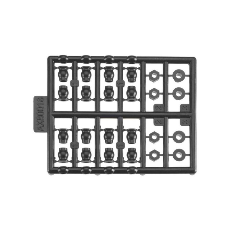 RC Car Parts - AXIAL AX80018 Piezas de Hardware Árbol Scorpion RTR - FLASH RC
