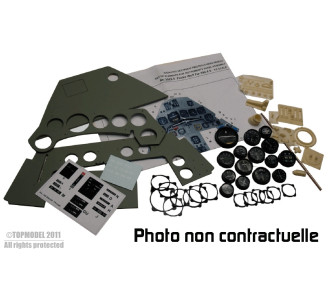KIT DE CONSTRUCCIÓN DE SALPICADEROS PIPER J3/L4H 1:4 2