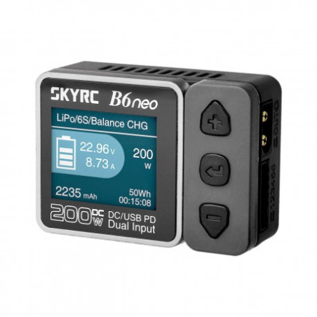 B6 Neo DC charger (200W) gray