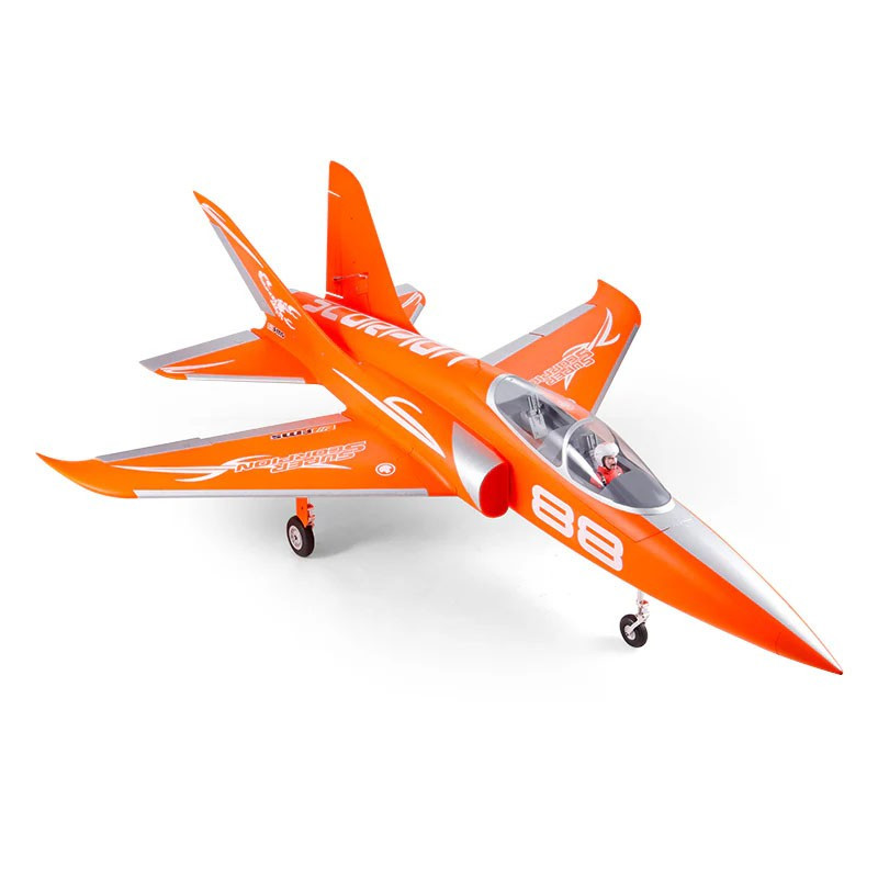 Jet FMS Super Scorpion V2 arancione PNP EDF 90mm 6S