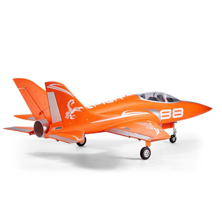 Jet FMS Super Scorpion V2 naranja PNP EDF 90mm 8S