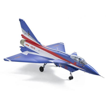 Jet FMS 64 mm EDF J10 PNP - Blu con reflex V3