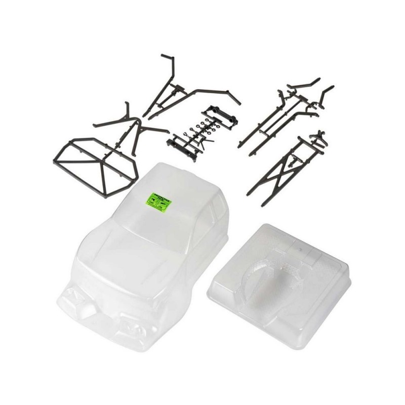 Piezas de repuesto para coches RC - AXIAL AX4025 Trail Honcho Body w/Cage - FLASH RC
