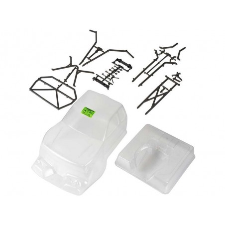 Ricambi per auto RC - AXIAL AX4025 Trail Honcho Body w/Cage - FLASH RC