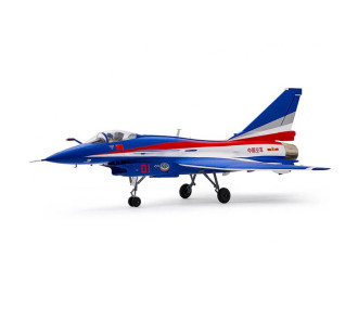Jet FMS 64 mm EDF J10 PNP - Blu con reflex V3 2