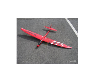 E-Sunbird todo carbono aprox.1,50m rojo y negro RCRCM