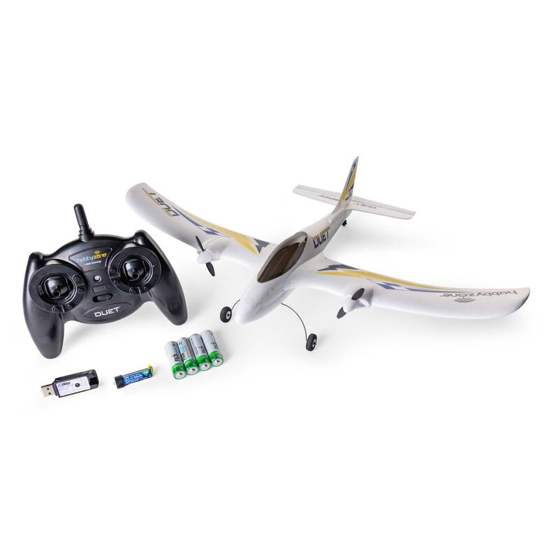 HOBBYZONE - Duet S 2 RTF, con batería y cargador