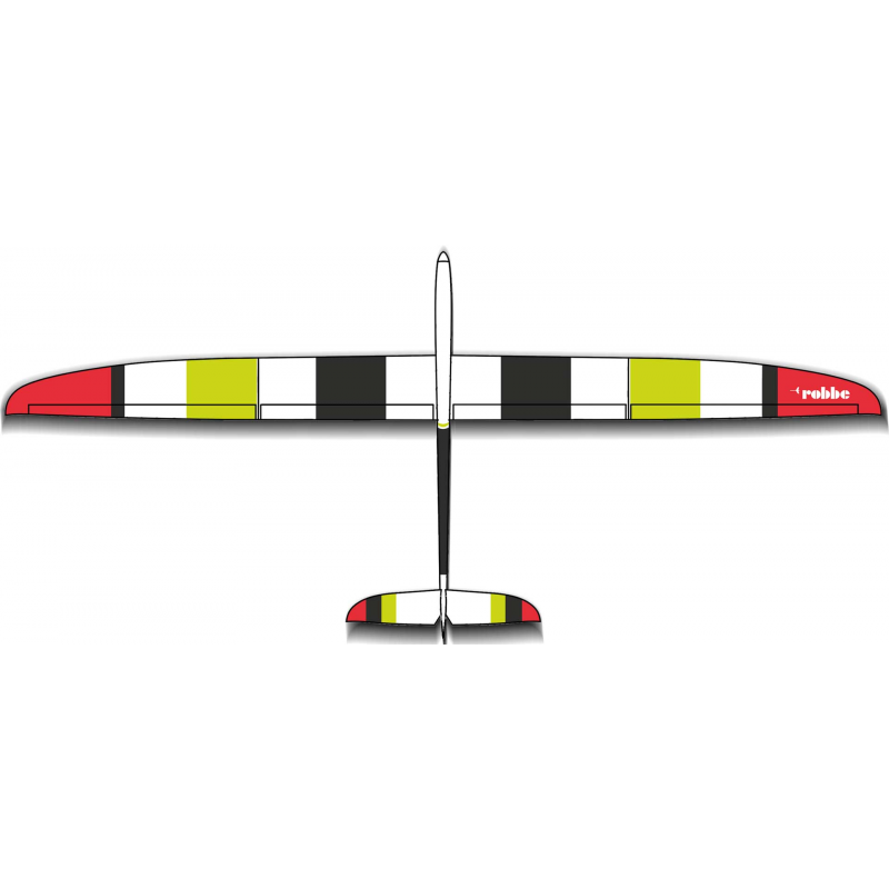 Motovelero Robbe Scirocco XS PNP aprox. 3,25m