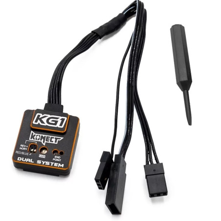 Giroscopio KG1 de doble sistema para coches de derrape