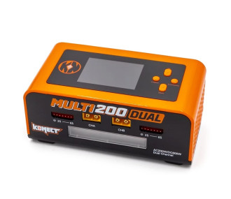 DUAL charger AC/DC 200W Multi-Functions charge/decharge balancer