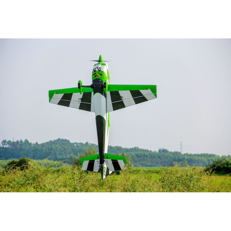 Avion Voltige Pilot RC EXTRA NG 90" - (envergure 2,29m) - Vert, Blanc, Noir - FLASH RC