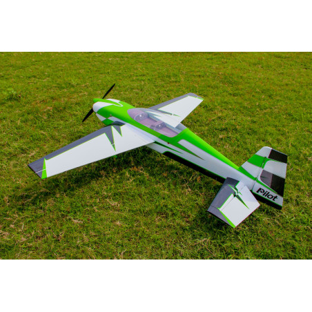 Aerobatic Plane EXTRA NG 90" - (wingspan 2,29m) - Green, White, Black