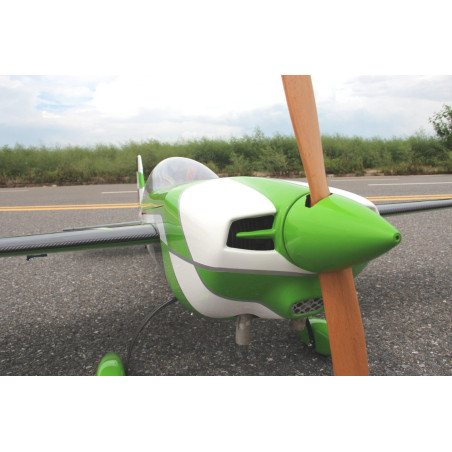 Avion Voltige Pilot RC EXTRA NG 90" - (envergure 2,29m) - Vert, Blanc, Noir - FLASH RC