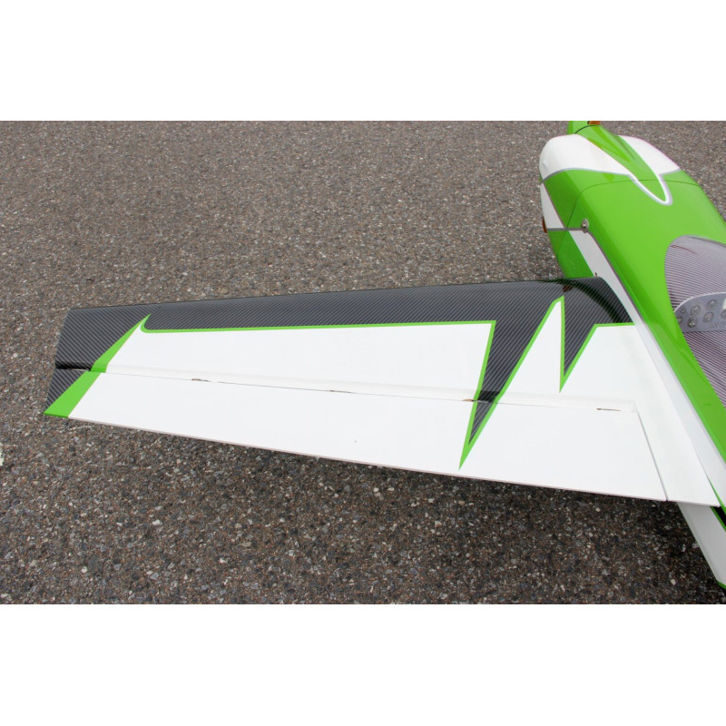 Aereo acrobatico EXTRA NG 90" - (apertura alare 2,29 m) - Verde, bianco, nero