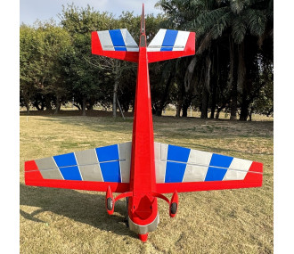 Avion Voltige Pilot RC EXTRA NG 90" - (envergure 2,29m) - Rouge, Gris, Bleu - FLASH RC 2