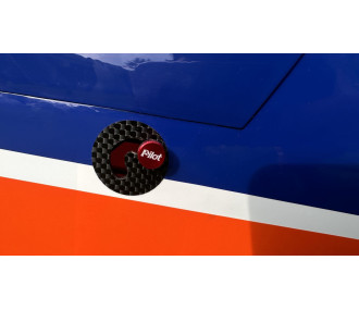Kunstflugzeug - Extra 330 SX - RC Pilot - (Spannweite 2,29m) Blau, Weiß, Rot 2