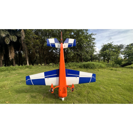Acrobatico - Extra 330 SX - Pilota RC - (apertura alare 2,29 m) Blu, Bianco, Rosso