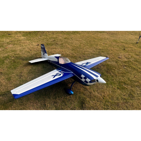Aerobatic Plane - Extra 330 SX - Pilot RC - (wingspan 2,29m) Blue, White, Black