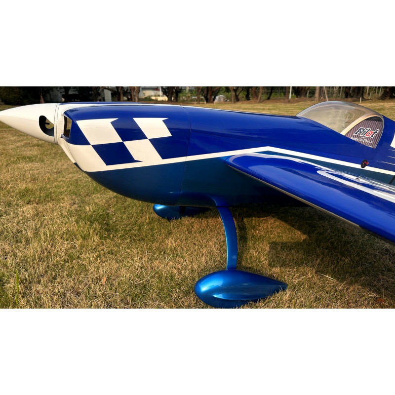 Aerobatic Plane - Extra 330 SX - Pilot RC - (wingspan 2,29m) Blue, White, Black