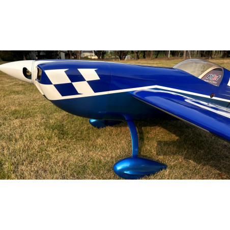 Avion Voltige Pilot RC - Extra 330 SX (envergure 2,29m) Bleu, Blanc, Noir - FLASH RC