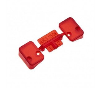 Recambios coche RC - AXIAL AX31569 Lente trasera roja - FLASH RC