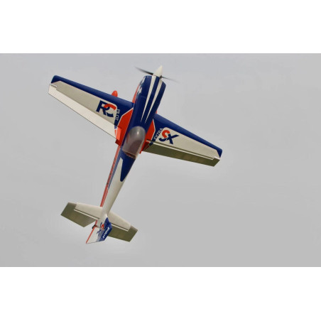 Kunstflugzeug - Extra 330 SX - RC-Pilot - (Spannweite 2,29m) Schwarz, Grau, Rot