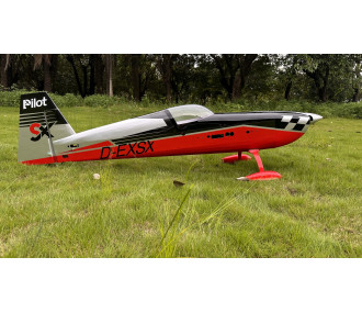 Avion Voltige Pilot RC - Extra 330 SX (envergure 2,29m) Noir, Gris, Rouge - FLASH RC 2