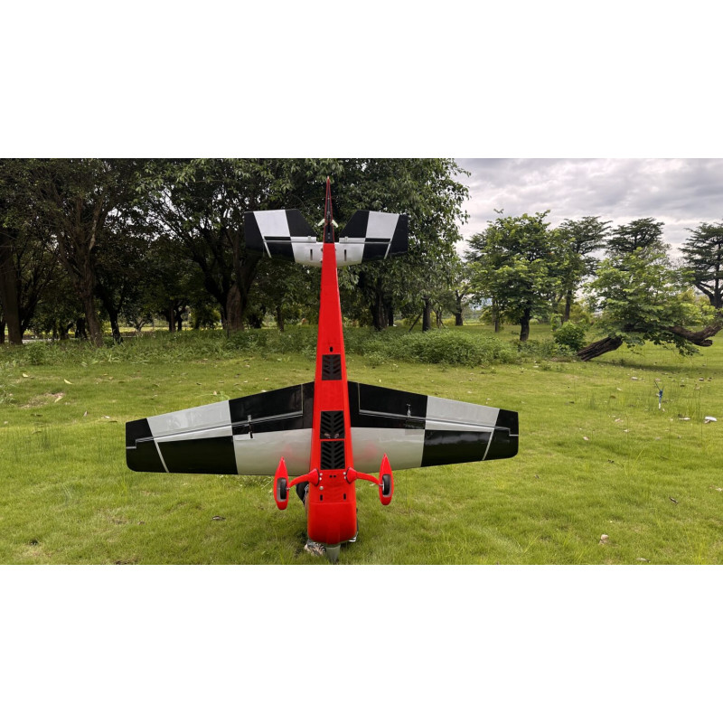 Avion Voltige Pilot RC - Extra 330 SX (envergure 2,29m) Noir, Gris, Rouge - FLASH RC