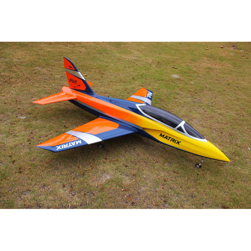 Jet MATRIX Pilot RC 73" 1.80m avec Train rentrant électrique Pilot RC - FLASH RC