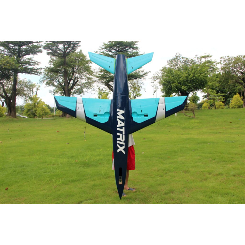 MATRIX 87" 2.20m Vector Jet con Piloto RC Tren de aterrizaje eléctrico retráctil
