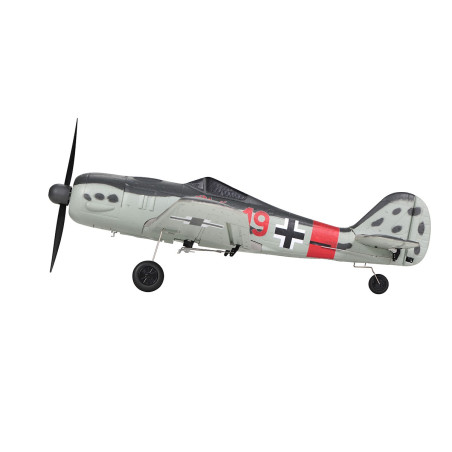 Avion Top Rc Hobby FW190 Rouge RTF env.0.402m
