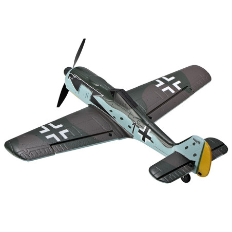 Avion Top Rc Hobby FW190 Jaune RTF approx.0.402m