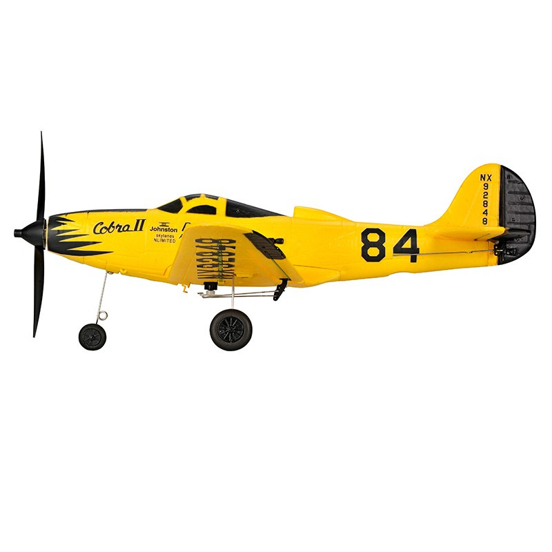 Avion Top Rc Hobby P39 Amarillo RTF aprox.0.402m