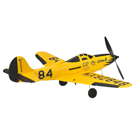 Avion Top Rc Hobby P39 Amarillo RTF aprox.0.402m